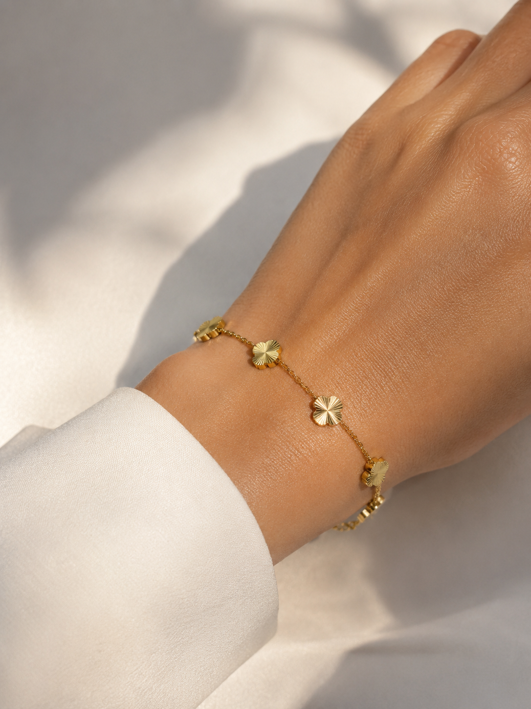 Clover Station Bracelet