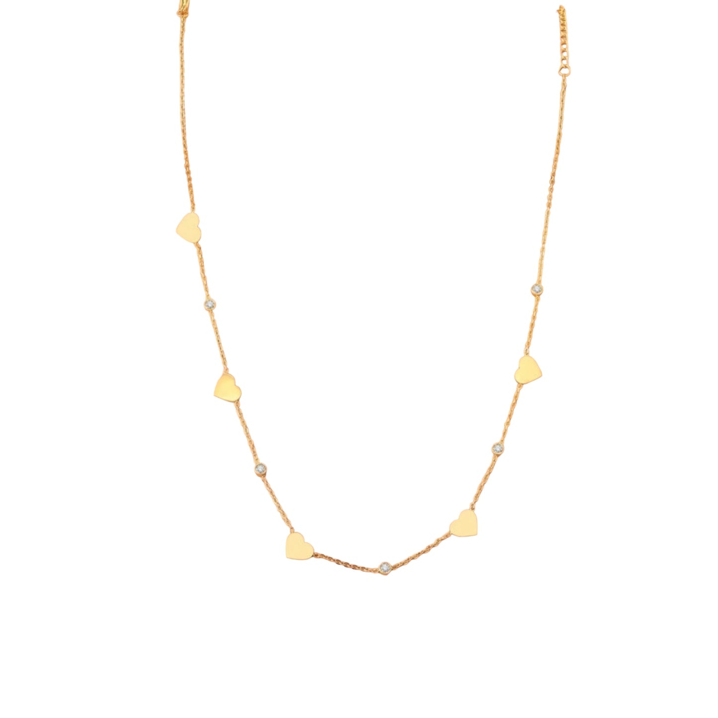 Tini heart necklaceš§