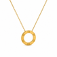 Love Circle Pendant Necklace