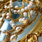 Coin pearls choker