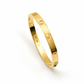 Bangle with screw