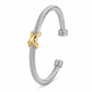 Twist X Gold Cuff