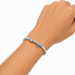 Silver Arrow Spike Bangle