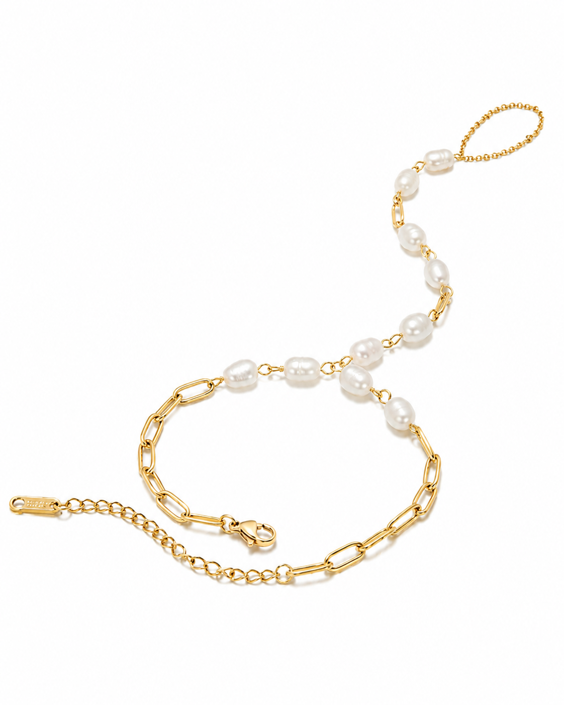 Nadia Pearl Hand Chain