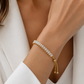Baguette Crystal Slider Bracelet