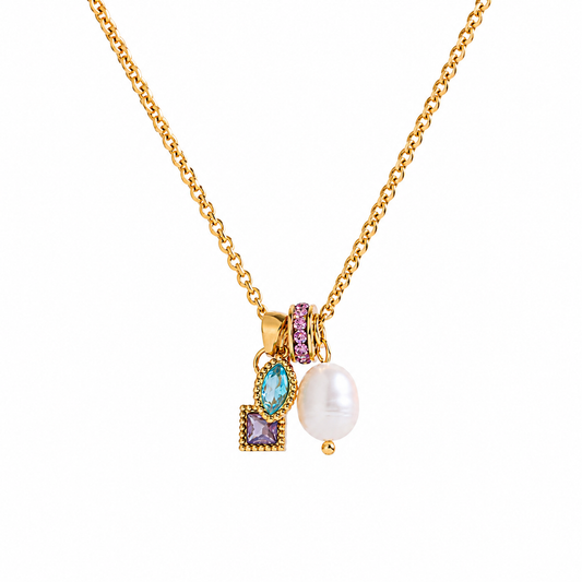 CHARM MIX NECKLACE