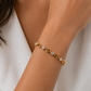 Marina Link Crystal Bracelet