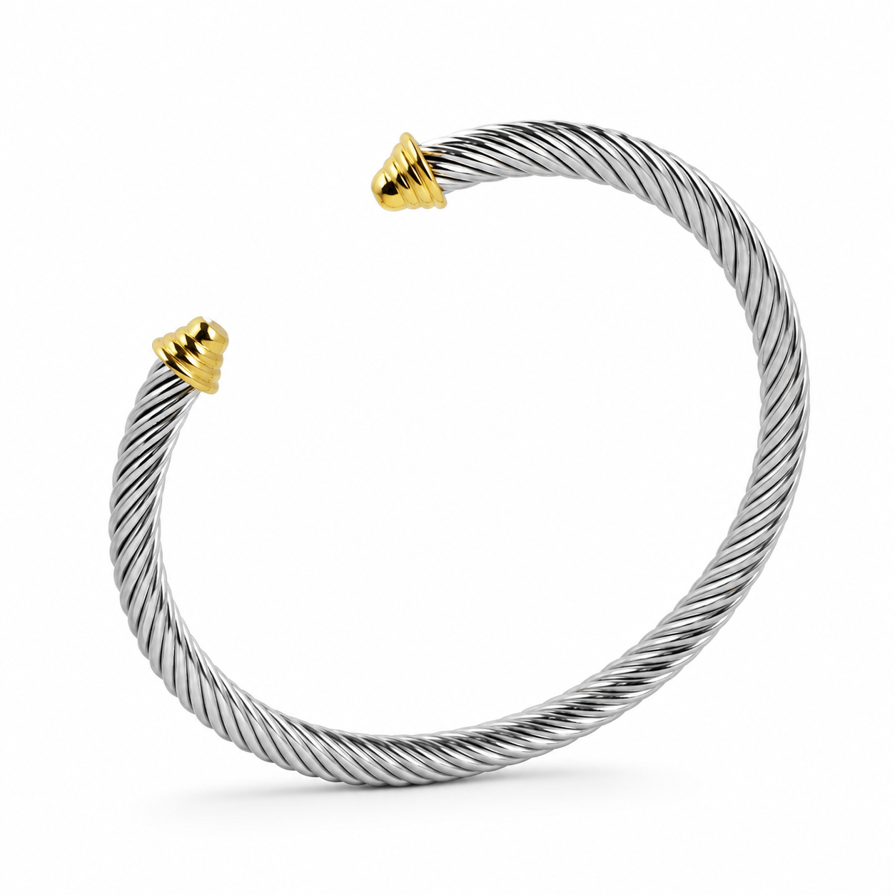 Classic twist Gold  Cuff