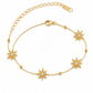 North Star Crystal Station Bracelet