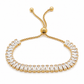 Baguette Crystal Slider Bracelet