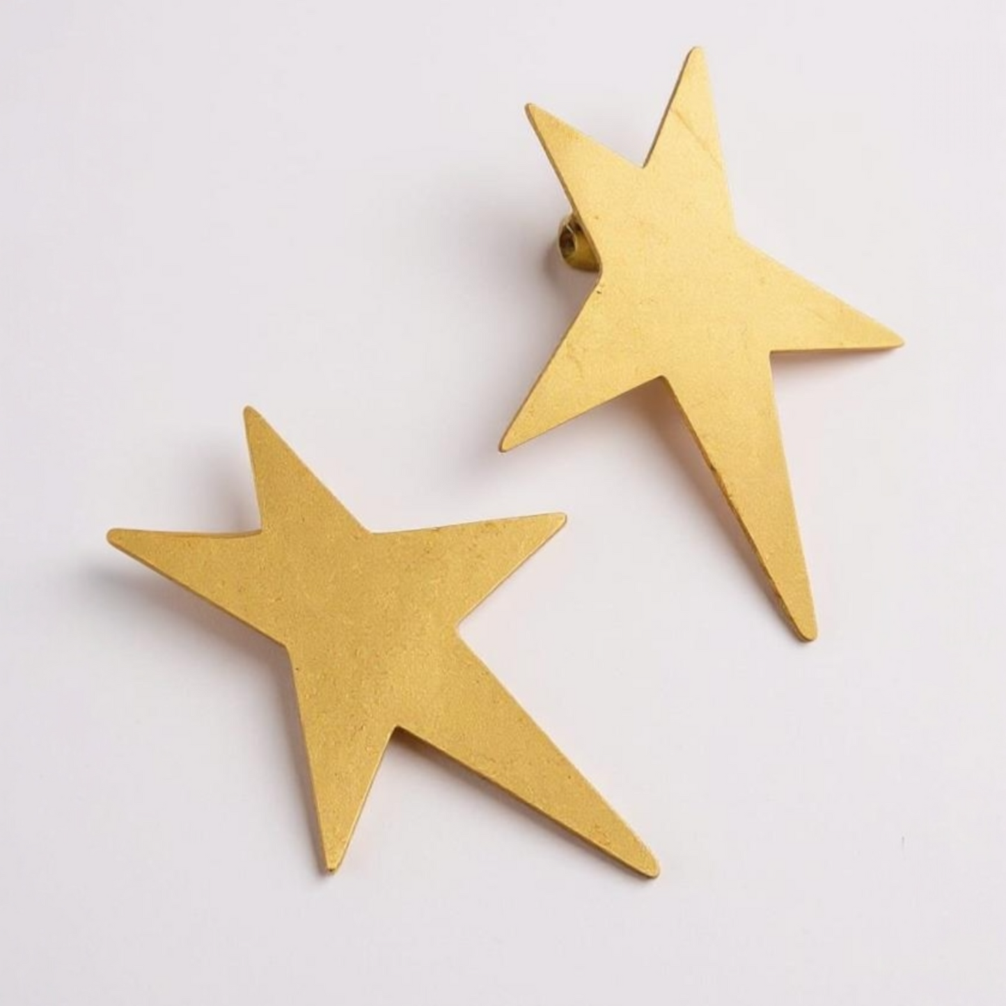 Golden Stars Earrings