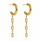 Triple Drop Hoops