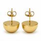 Celeste Dome Studs