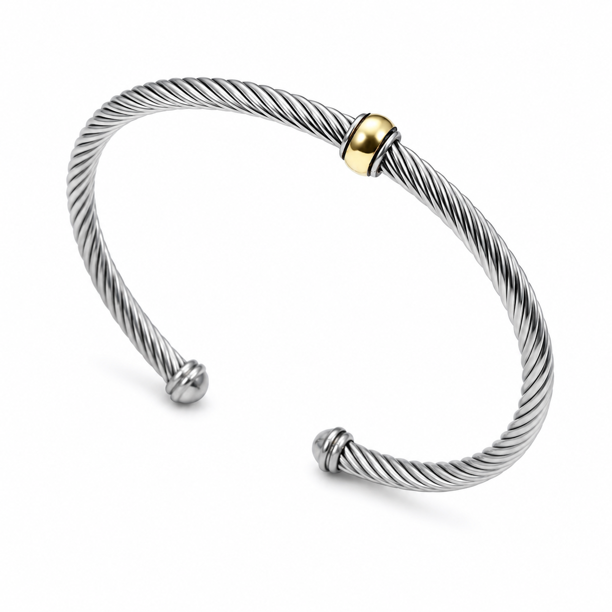 Twist Barrel Station Cuff