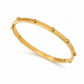Gold Studded Bangle 4mm
