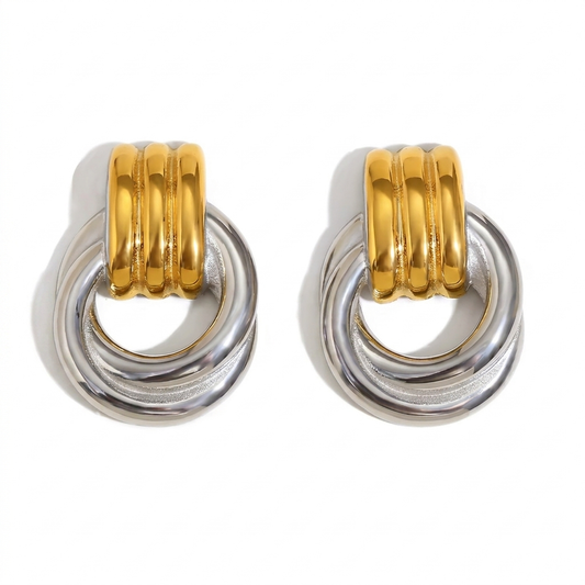 Thalia Two Tones Earrings