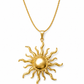Sun necklace💧