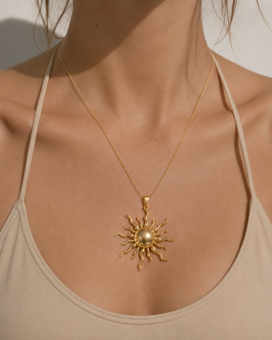 Sun necklace💧