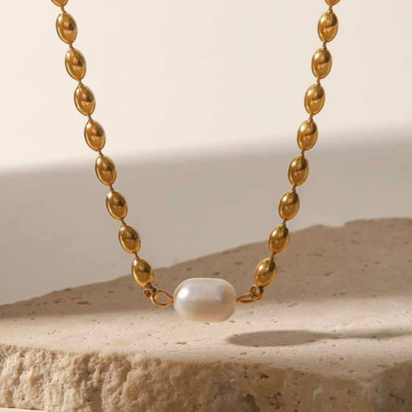 Simple Pearl Necklace💧